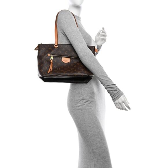 Louis Vuitton Monogram IENA Tote PM Brown Canvas FL4116 - Picture 1 of 10
